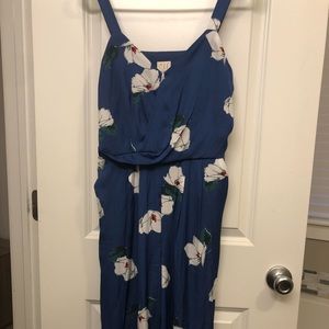 A New Day Floral Jumpsuit